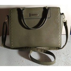 London Fog Vegan Leather Satchel Bag